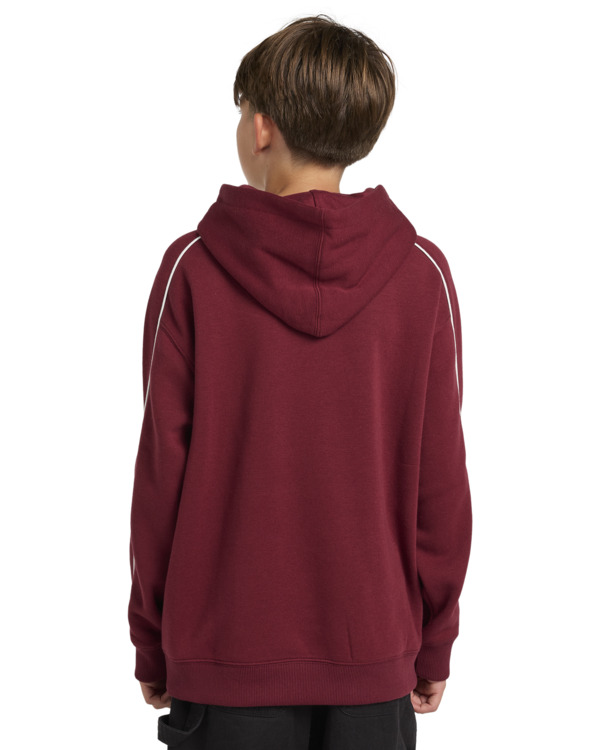 6 Cornell 90s - Pullover Hoodie for Boys 8 - 16 Red ELBFT00128 Element