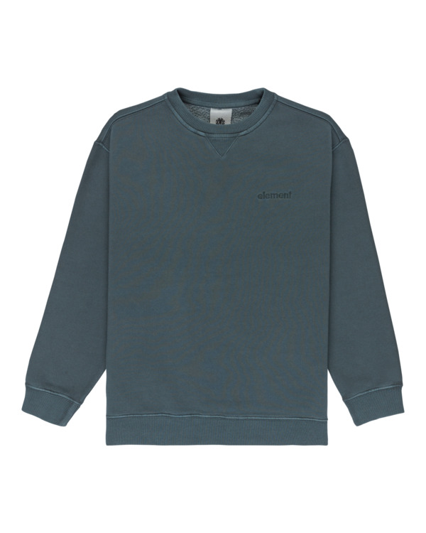 0 Lowcase Pigment Cr Y - Sweatshirt for Boys 8-16 Blue ELBFT00130 Element
