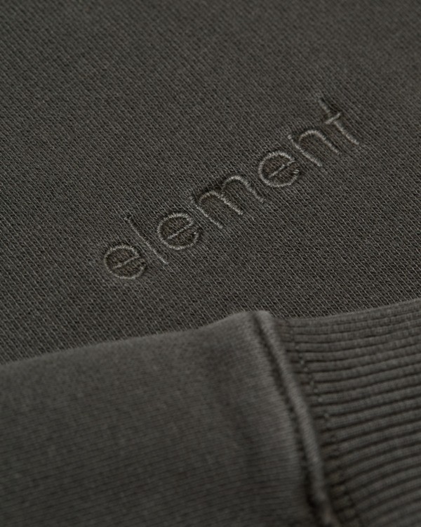 2 Lowcase Pigment Cr Y - Sweatshirt für Jungen 8-16 Schwarz ELBFT00130 Element