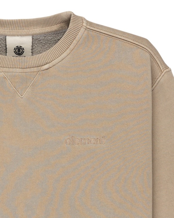 2 Lowcase Pigment Cr Y - Sweatshirt für Jungen 8-16 Beige ELBFT00130 Element