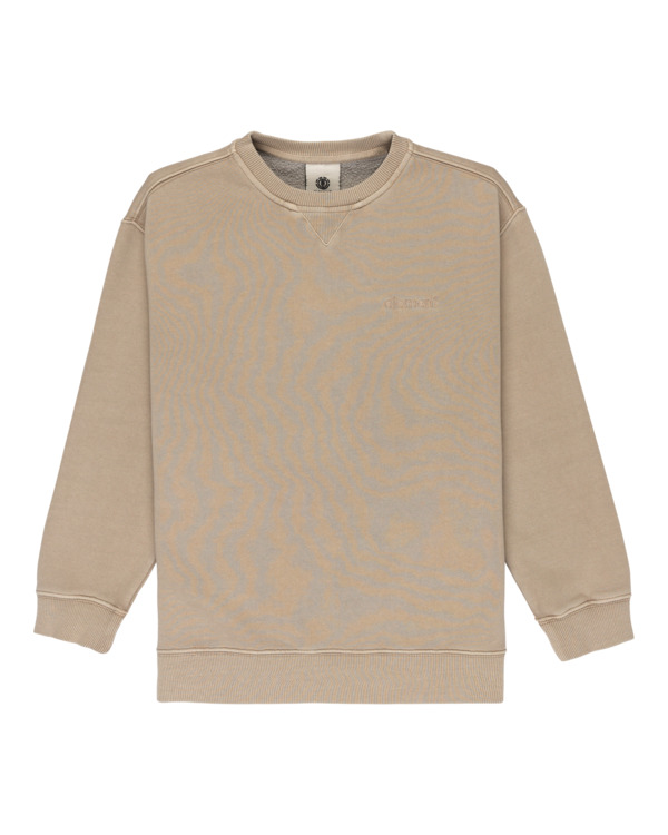 0 Lowcase Pigment Cr Y - Sweatshirt für Jungen 8-16 Beige ELBFT00130 Element