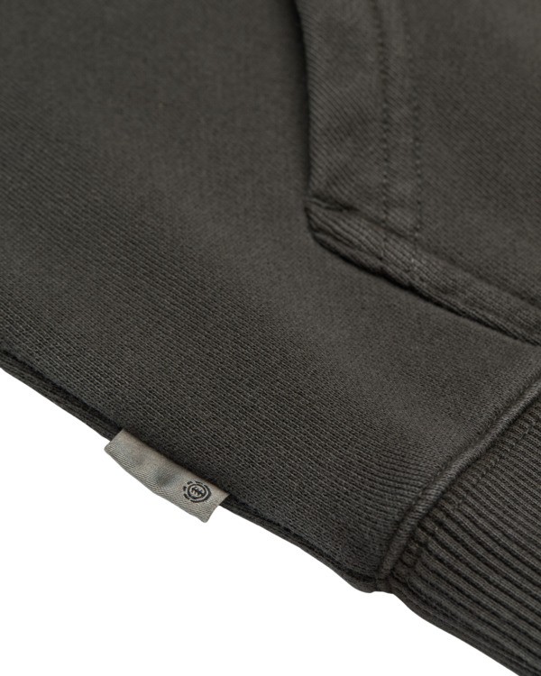 3 Lowcase Pigment Po Y - Sweatshirt com capuz para rapazes 8-16 Preto ELBFT00131 Element