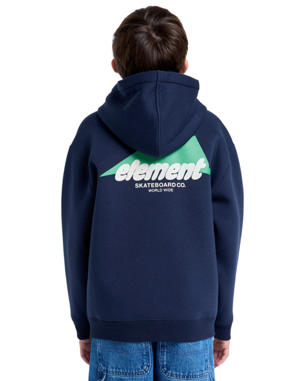 7 Rain Cornell - Zip-Up Sweatshirt for Boys 8 - 16 Blue ELBFT00133 Element