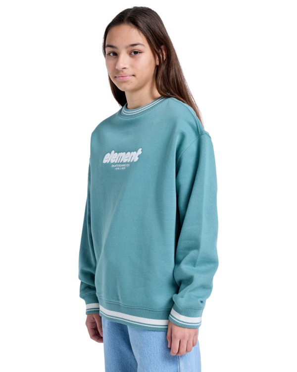 1 90s 2.0 - Sweat pour Garçon 8-16 Bleu ELBFT00134 Element