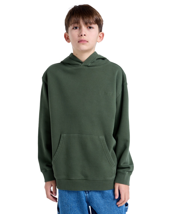 3 Cornell 3.0 - Sweat à capuche pour Garçon 8-16 Vert ELBFT00138 Element