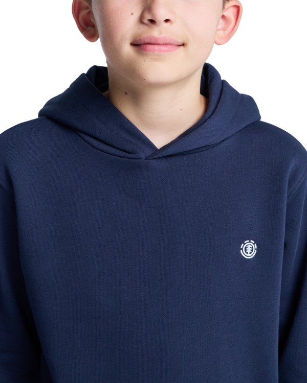 4 Icon Embroidery Po Y - Felpa con cappuccio da Ragazzo 8-16 Blue ELBFT00141 Element