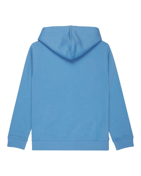 1 Cornell Classic - Felpa con cappuccio e zip da Ragazzo 8-16 Blue ELBFT00142 Element