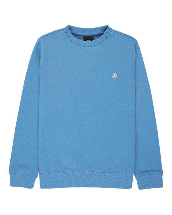 0 Icon Embroidery Cr Y - Sweatshirt für Jungen 8-16 Blau ELBFT00144 Element
