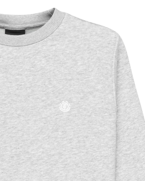 2 Icon Embroidery Cr Y - Sweatshirt para rapazes 8-16 Cinza ELBFT00144 Element