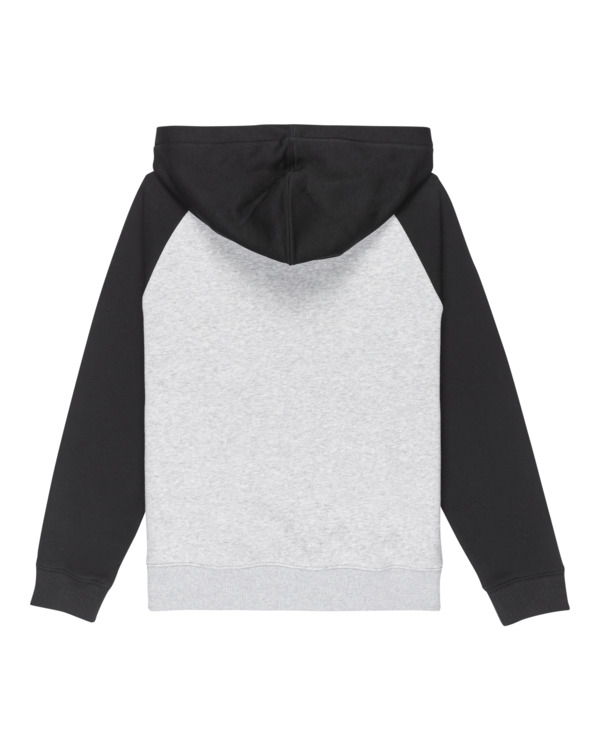 1 Icon Embroidery 2Tone Y - Hoodie voor Jongens 8-16 Gray ELBFT00145 Element