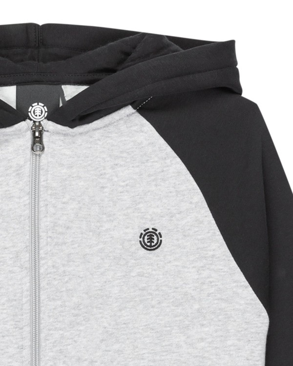 2 Icon Embroidery 2Tone Y - Hoodie voor Jongens 8-16 Gray ELBFT00145 Element