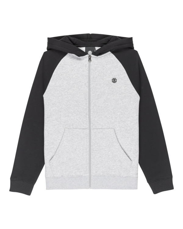 0 Icon Embroidery 2Tone Y - Hoodie voor Jongens 8-16 Gray ELBFT00145 Element