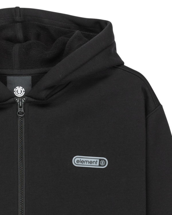 2 Capsule Rain Bp Y - Pull zippé à capuche pour Garçon 8-16 ans Bleu ELBFT00148 Element