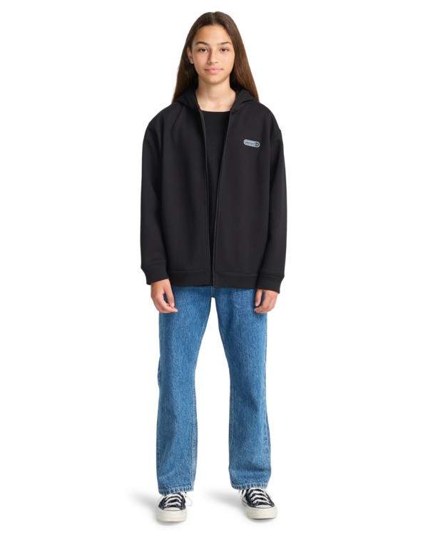 8 Capsule Rain Bp Y - Pull zippé à capuche pour Garçon 8-16 ans Bleu ELBFT00148 Element