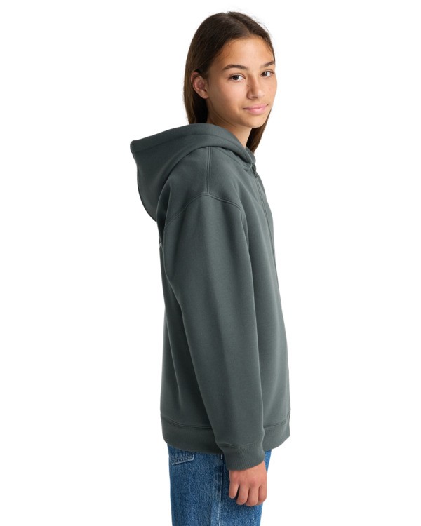 4 Capsule Rain Bp Y - Pull zippé à capuche pour Garçon 8-16 ans Noir ELBFT00148 Element