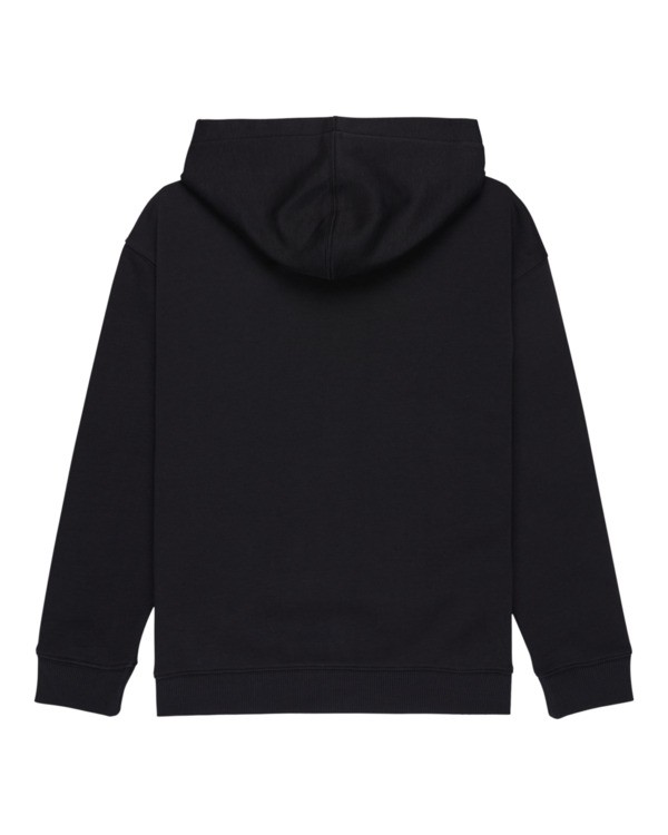 1 Timber Icon Embroidery - Felpa con cappuccio e zip da Ragazzo 8-16 Black ELBFT00156 Element