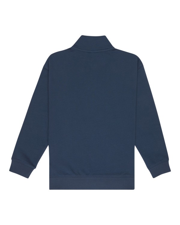1 Element Co - Sudadera con cremallera 1/4 para chicos 8-16 Azul ELBFT00157 Element
