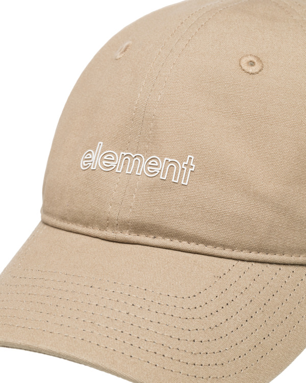 2 Fluky 90s - Dad Cap for Boys Beige ELBHA00106 Element