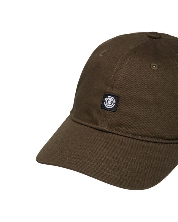 2 Icon Twill - Dad Hat for Boys Brown ELBHA00110 Element