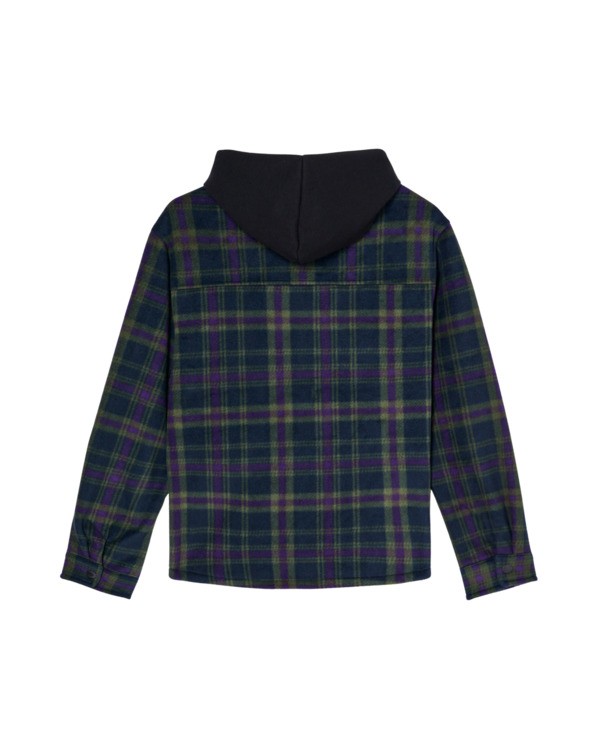 1 Polar Hooded Overshirt Y Blue ELBJK00137 Element