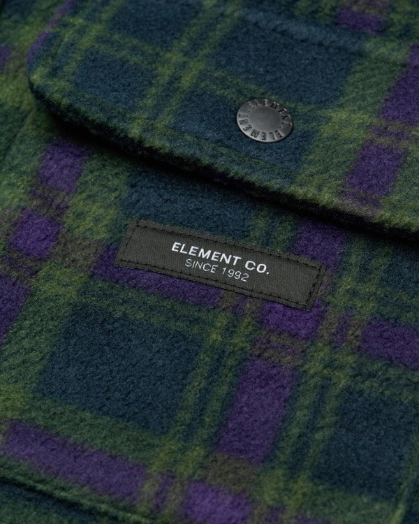 3 Polar Hooded Overshirt Y Blue ELBJK00137 Element