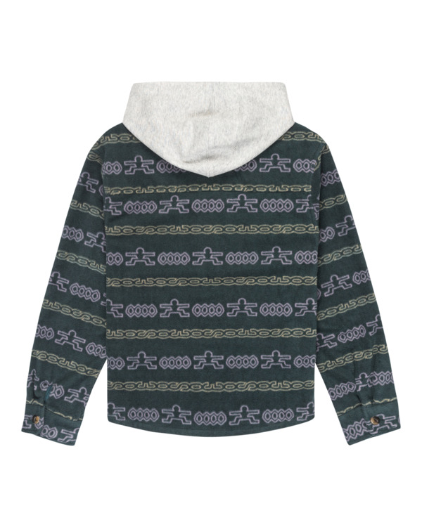 1 Polar Hooded Overshirt Y - Overshirt for Boys 8-16 Blue ELBJK00137 Element