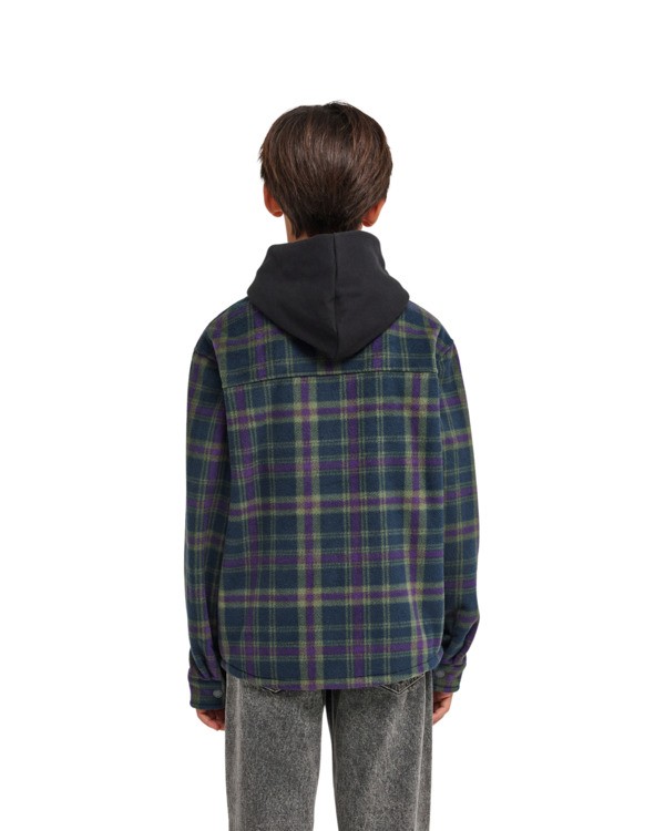 7 Polar Hooded Overshirt Y Blue ELBJK00137 Element