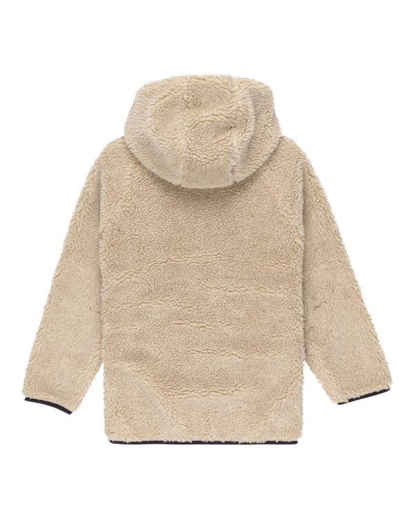 1 Wolfe Sherpa Y - Sherpa Jacket for Boys 8-16 Beige ELBJK00138 Element