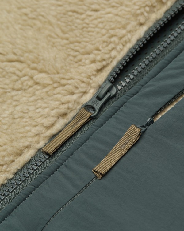 5 Wolfe Sherpa Y - Sherpa Jacket for Boys 8-16 Beige ELBJK00138 Element