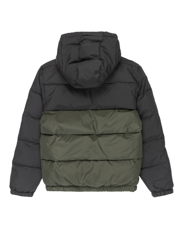 1 Classic Hooded Puffer Y - Steppjacke mit Kapuze für Jungen 8-16 Braun ELBJK00139 Element