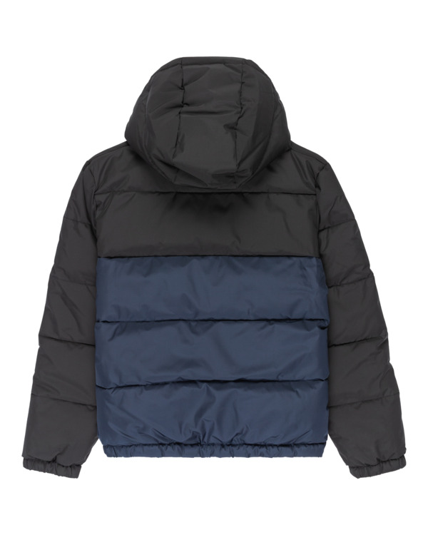 1 Classic Hooded Puffer Y - Steppjacke mit Kapuze für Jungen 8-16 Blau ELBJK00139 Element