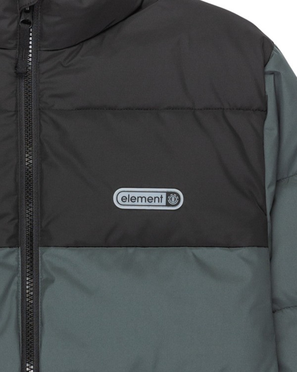 2 Classic Puffer Y - Puffer Jacket for Boys 8-16 Black ELBJK00140 Element