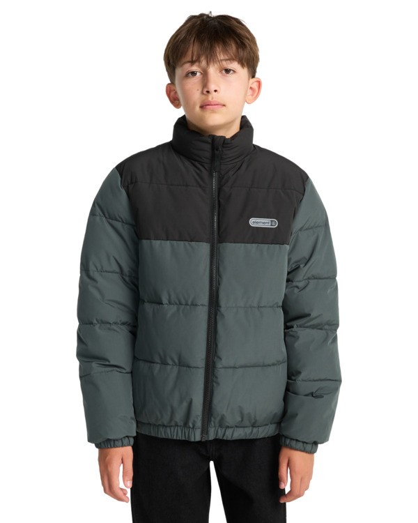 3 Classic Puffer Y - Puffer Jacket for Boys 8-16 Black ELBJK00140 Element