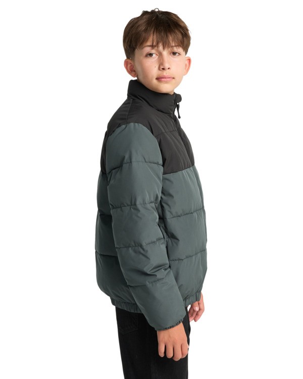 4 Classic Puffer Y - Puffer Jacket for Boys 8-16 Black ELBJK00140 Element