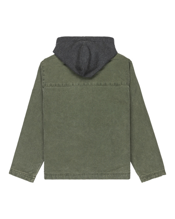 1 ChoreY - Canvas Jacket for Boys 8-16 Brown ELBJK00141 Element