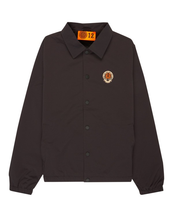 0 Timber - Coaches-Jacke f&uuml;r Jungen 8-16 Schwarz ELBJK00144 Element