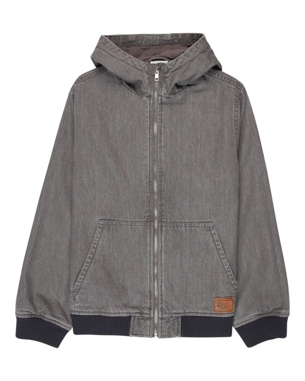 0 Dulcey Low Tide - Veste en denim pour Gar&ccedil;on 8-16 ans Gris ELBJK00145 Element