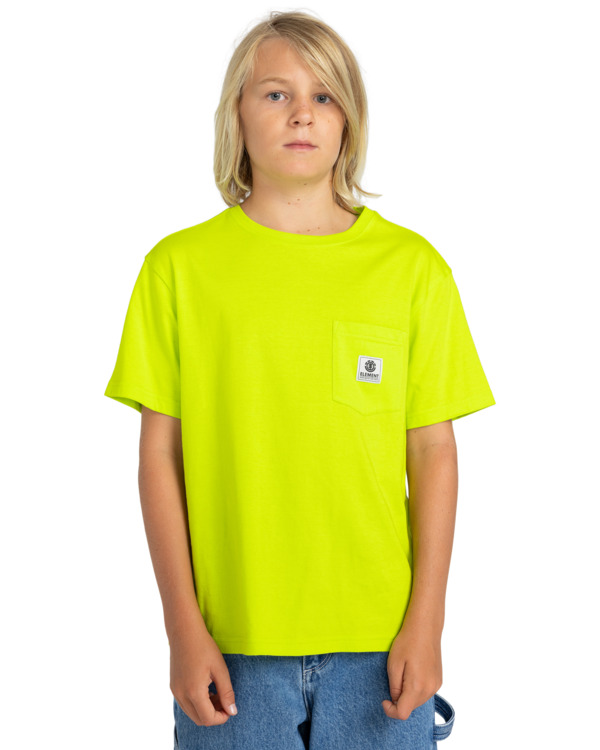 2 Basic - T-shirt avec poche pour Garçon 8-16 ans  ELBKT00112 Element