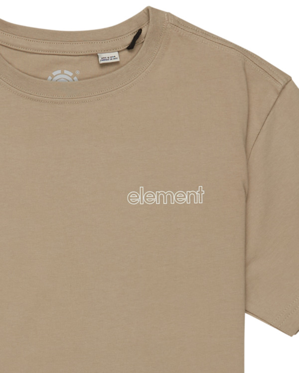 2 90s - T-Shirt für Jungs 8 - 16 Beige ELBKT00113 Element