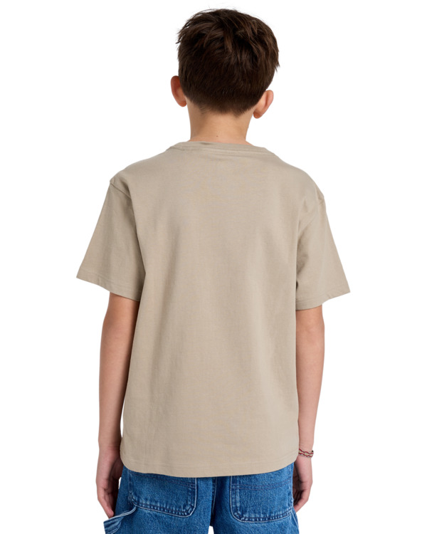 7 90s - T-Shirt für Jungs 8 - 16 Beige ELBKT00113 Element