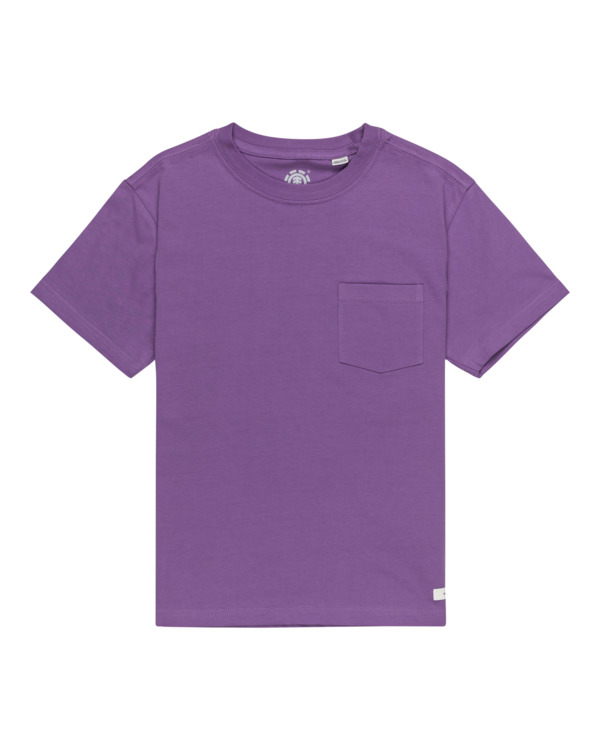 0 Icon Label - Taschen-T-Shirt für Jungs 8 - 16  ELBKT00114 Element