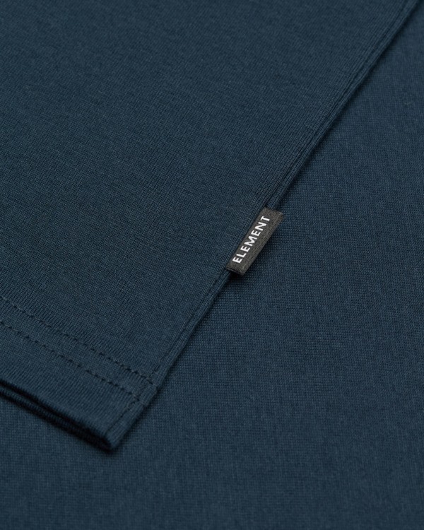 3 Icon Label Pocket Y - Maglietta a maniche corte da Ragazzo 8-16 Blue ELBKT00117 Element