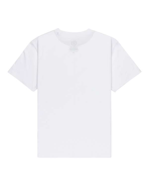 1 Icon Label Pocket Y - T-Shirt à manches courtes pour Garçon 8-16 ans Blanc ELBKT00117 Element