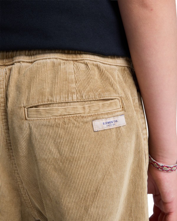 7 Relax Comfort Corduroy Y - Pantaloni da Ragazzo 8-16 Brown ELBNP00126 Element