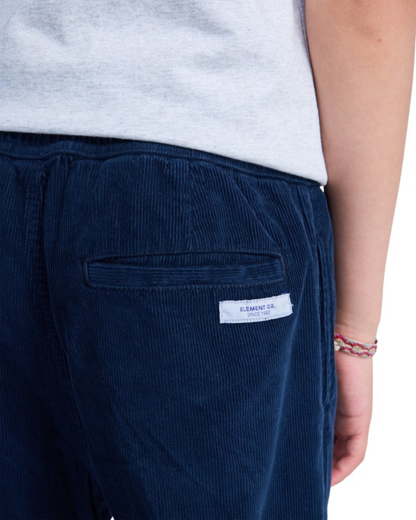 7 Relax Comfort Corduroy Y - Pantaloni da Ragazzo 8-16 Blue ELBNP00126 Element