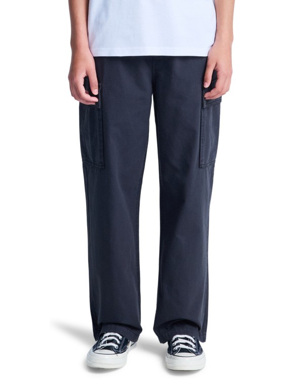 2 Relax Cargo Ripstop Y - Pantalón cargo para chicos 8-16 Negro ELBNP00127 Element