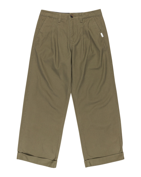 0 Big Pleated Y - Chino-Hose für Jungen 8-16 Grün ELBNP00129 Element