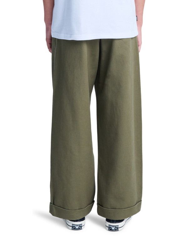 8 Big Pleated Y - Chino-Hose für Jungen 8-16 Grün ELBNP00129 Element
