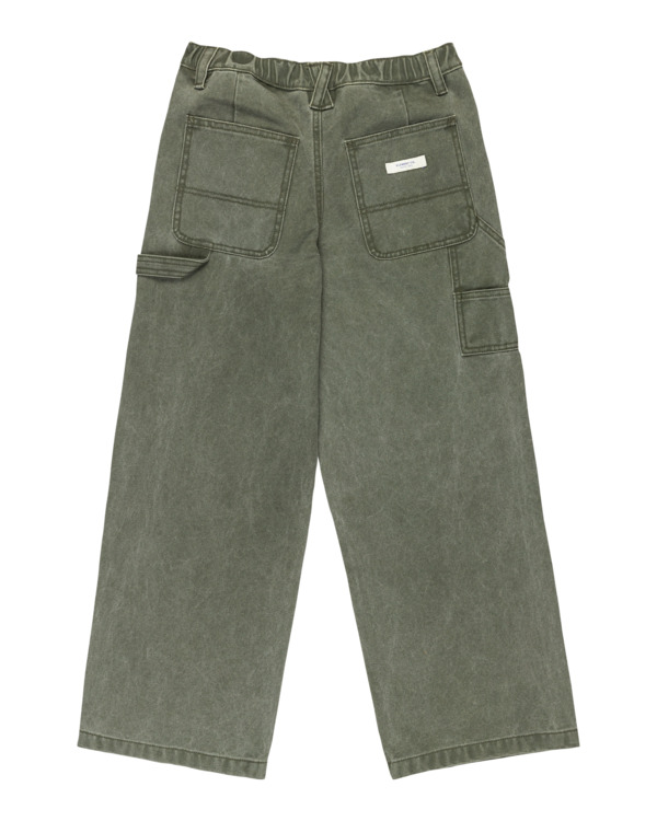 1 Big Carpenter Canvas Y - Pantalon baggy pour Garçon 8-16 ans Marron ELBNP00132 Element
