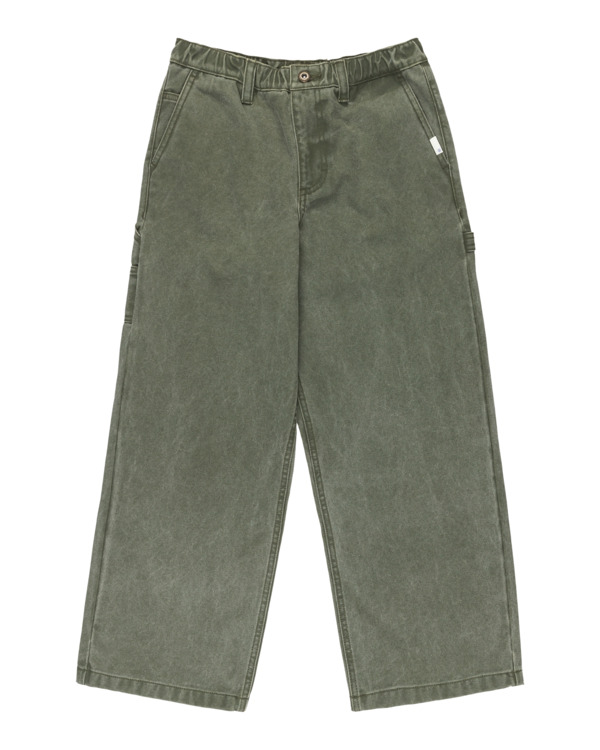 0 Big Carpenter Canvas Y - Pantalon baggy pour Garçon 8-16 ans Marron ELBNP00132 Element